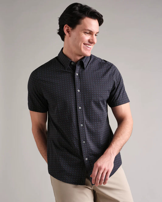 Rhone Short Sleeve Commuter Button Down Shirt