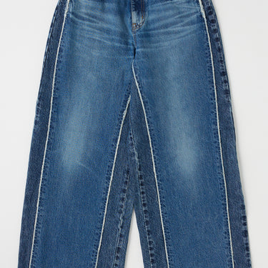 Moussy Vintage Tahiti Two-Tone Wide Leg Pants