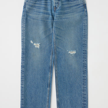Moussy Vintage Lochwood Straight Low Rise Denim Jeans