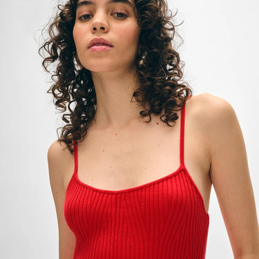 White + Warren Organic Cotton Ribbed Dress