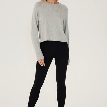 Splits59 Warm Up Crop Fleece Sweatshirt