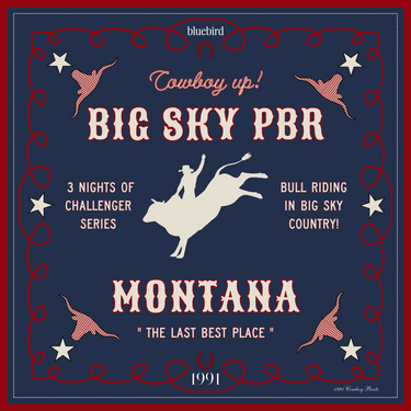 Big Sky PBR Bandanas