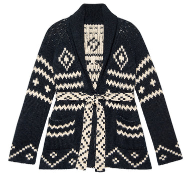 The GREAT The Reversible Shepard Cardigan