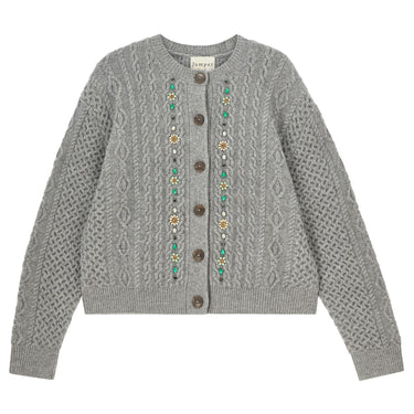 Jumper1234 Jewel Cable Cardigan