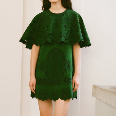 Ceci Mini Dress S / Green | Women | cotton by Sea New York Ceci Mini Dress S / Green | Women | cotton by Sea New York