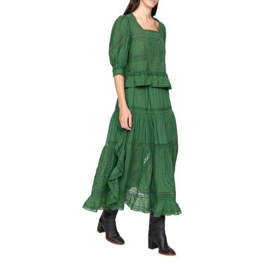 Sea Franca Lace Midi Skirt