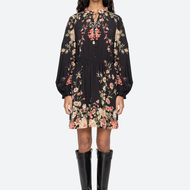Sea Jolie Print Longsleeve Mini Dress