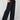 ATM Pique Mixed Media Wide Leg Pant