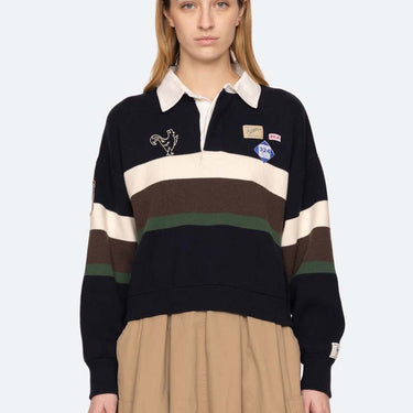 Sea Arther Varsity Knit Rugby Shirt