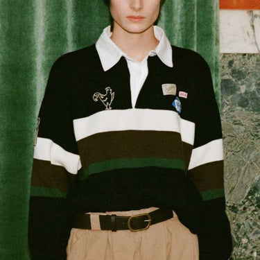 Sea Arther Varsity Knit Rugby Shirt