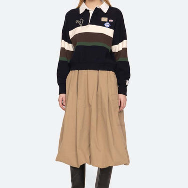 Sea Arther Varsity Knit Rugby Shirt