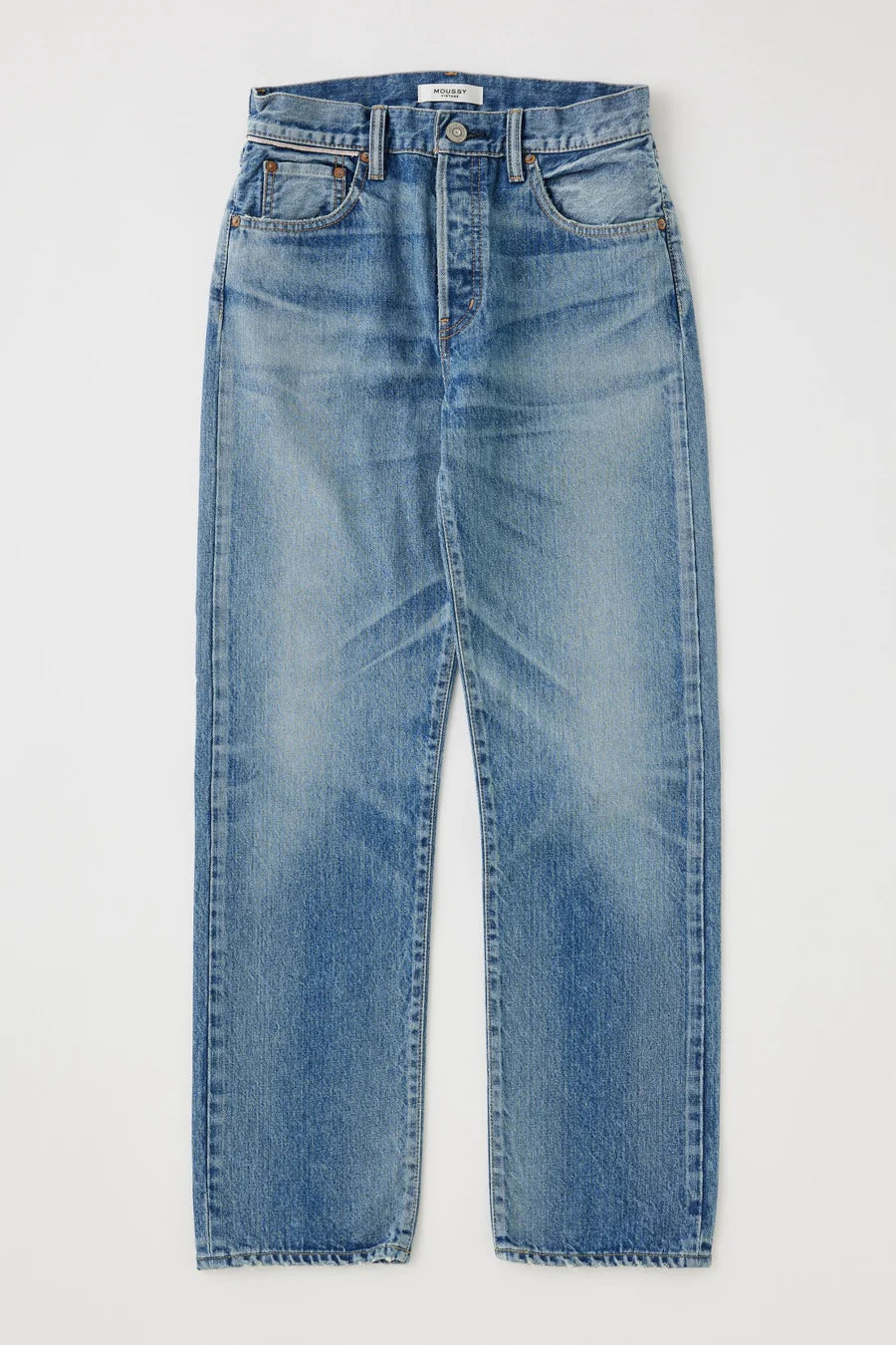 Moussy Vintage Graceland Straight – Bluebird