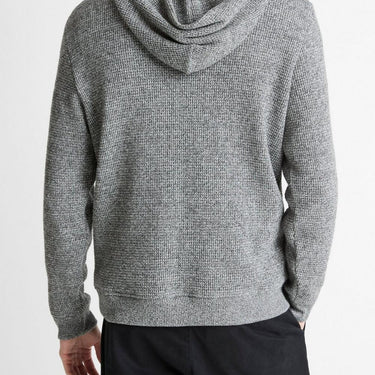 Vince Brushed Waffle Long Sleeve Hoodie