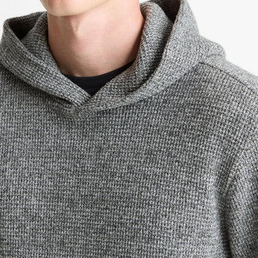 Vince Brushed Waffle Long Sleeve Hoodie