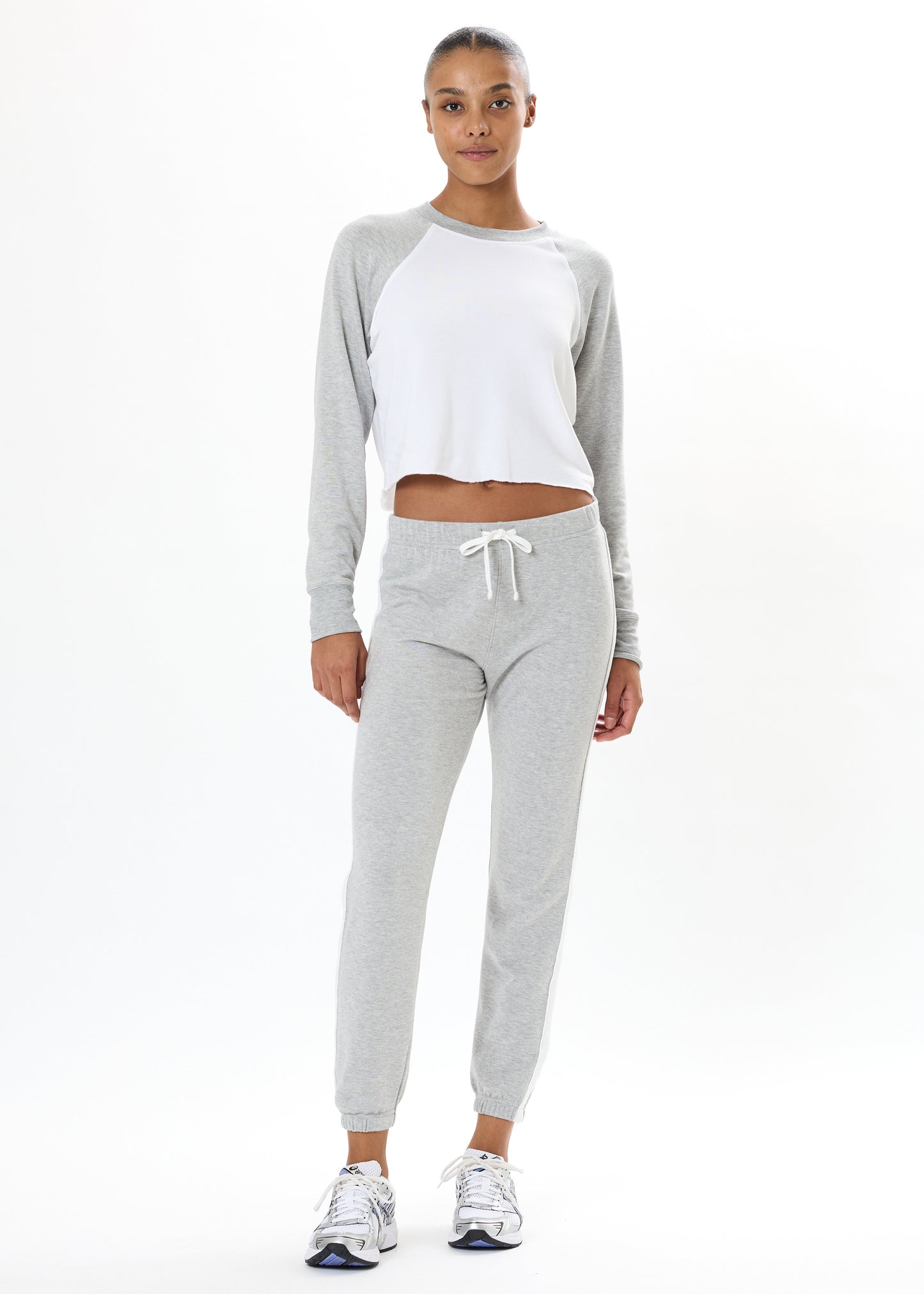 Splits59 Warm Up Crop Fleece Sweatshirt