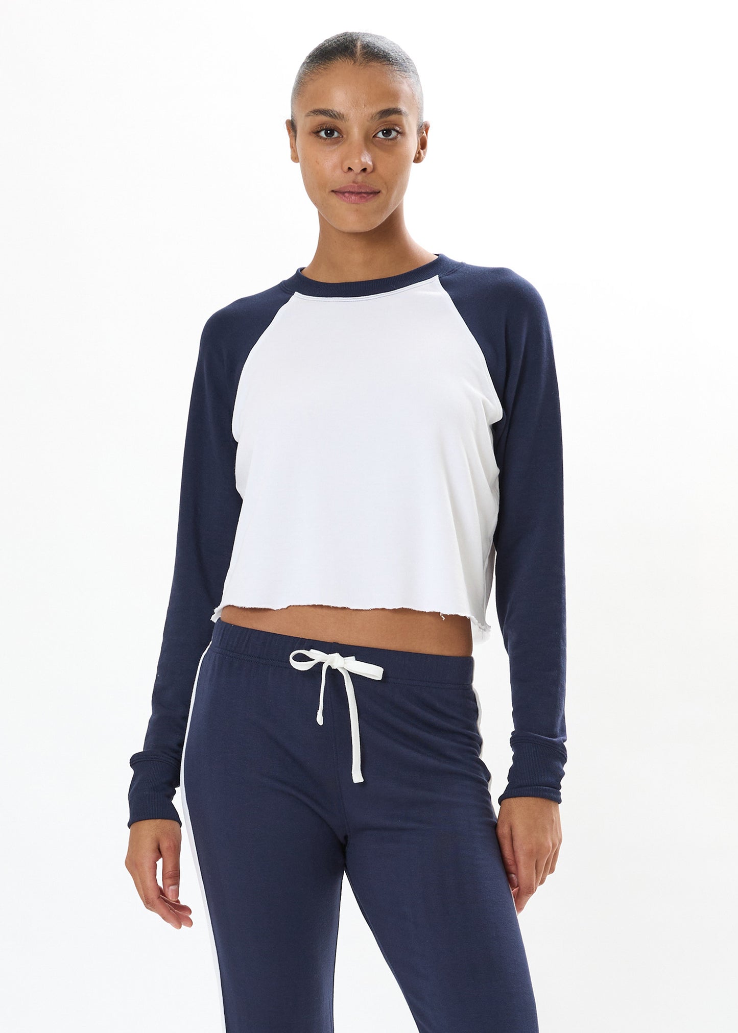 Splits59 Warm Up Crop Fleece Sweatshirt