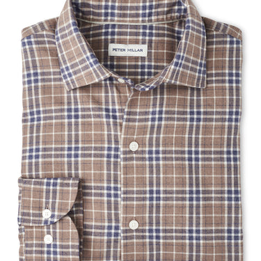 Peter Millar Big Bear Performance Flannel Sport Shirt