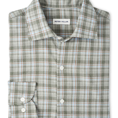 Peter Millar Whitecap Performance Flannel Sport Shirt