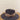 Meshika Custom Hats 707 - Brown Hat with Hand-Stitched Wild Flowers by Meshika Hats