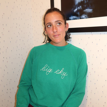 Big Sky Chainstitch Sweatshirt