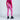 ERIN SNOW Jes Fitted Stirrup Pants Fuchsia