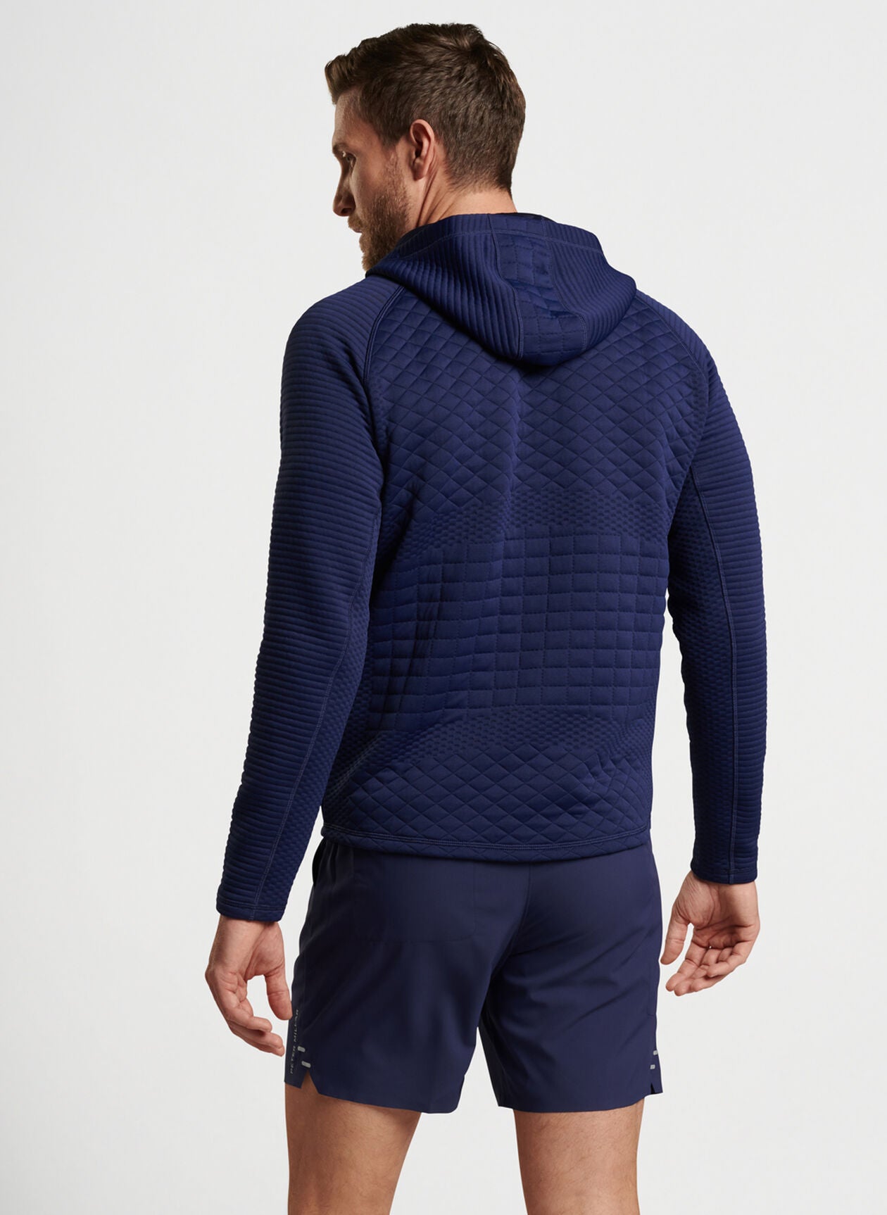 Peter Millar Orion Performance Quilted Hoodie