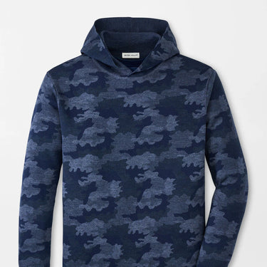 Peter Millar Reversible Camo Popover Hoodie