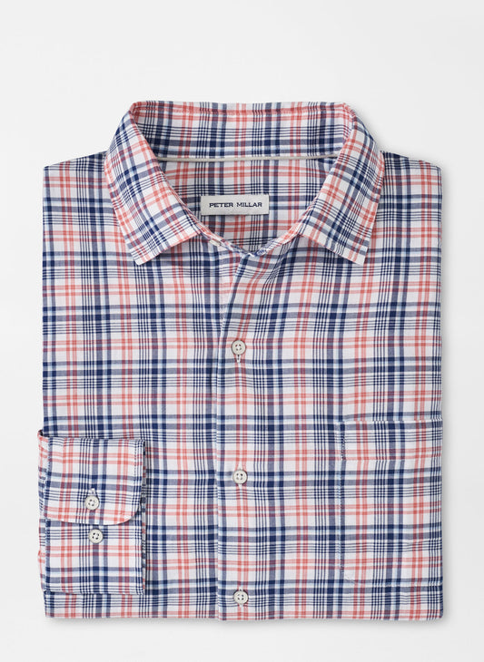 Peter Millar Beacon Cotton Sport Shirt