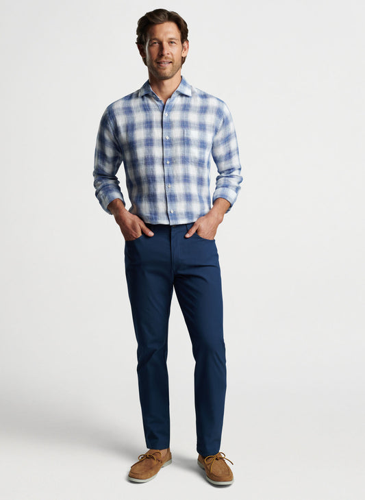 Peter Millar Beachcast Linen Sport Shirt