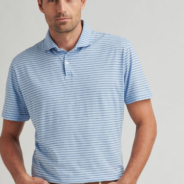 Peter Millar Journeyman Stripe Short Sleeve Polo