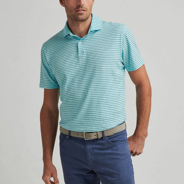 Peter Millar Journeyman Stripe Short Sleeve Polo