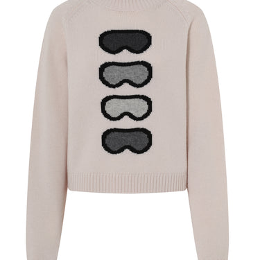 One Grey Day Ski Google Mockneck