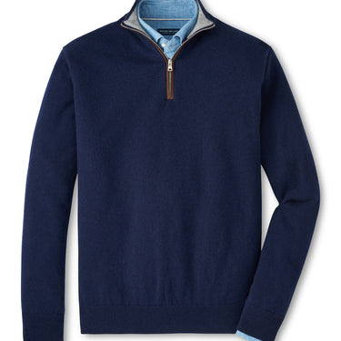 Peter Millar Artisan Crafted Cashmere Flex Quarter-Zip