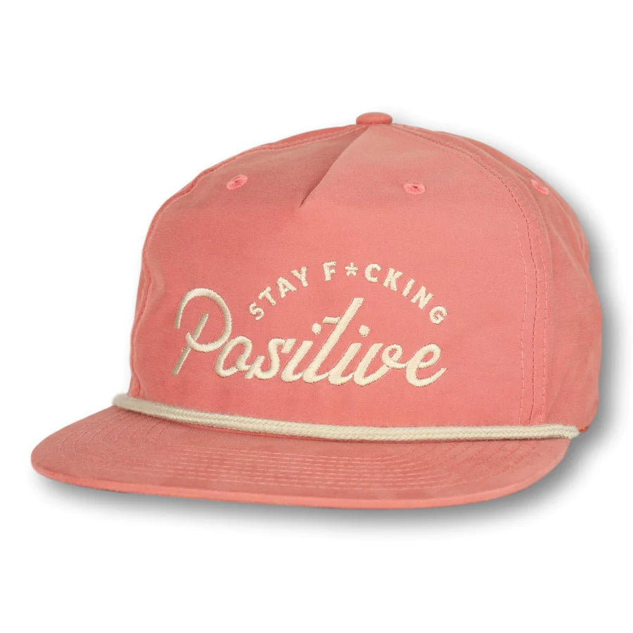 Stay Positive Rope Hat