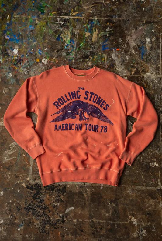 Madeworn Rolling Stones American Tour '78 Classic Crew Sweatshirt