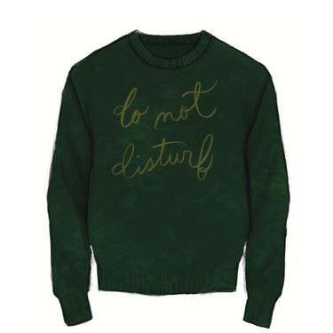 Lingua Franca Do Not Disturb Crewneck
