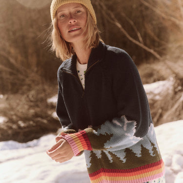 THE GREAT Outdoors The Vista Full-Zip Sweater