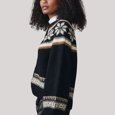 The GREAT The Snowflake Ice Rink Cardigan