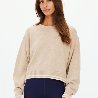 The Upside Xanthe Crew Neck Wool Sweater