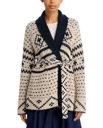 The GREAT The Reversible Shepard Cardigan