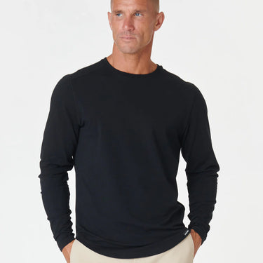 Legends Aviation Tee Curved Hem Long Sleeve
