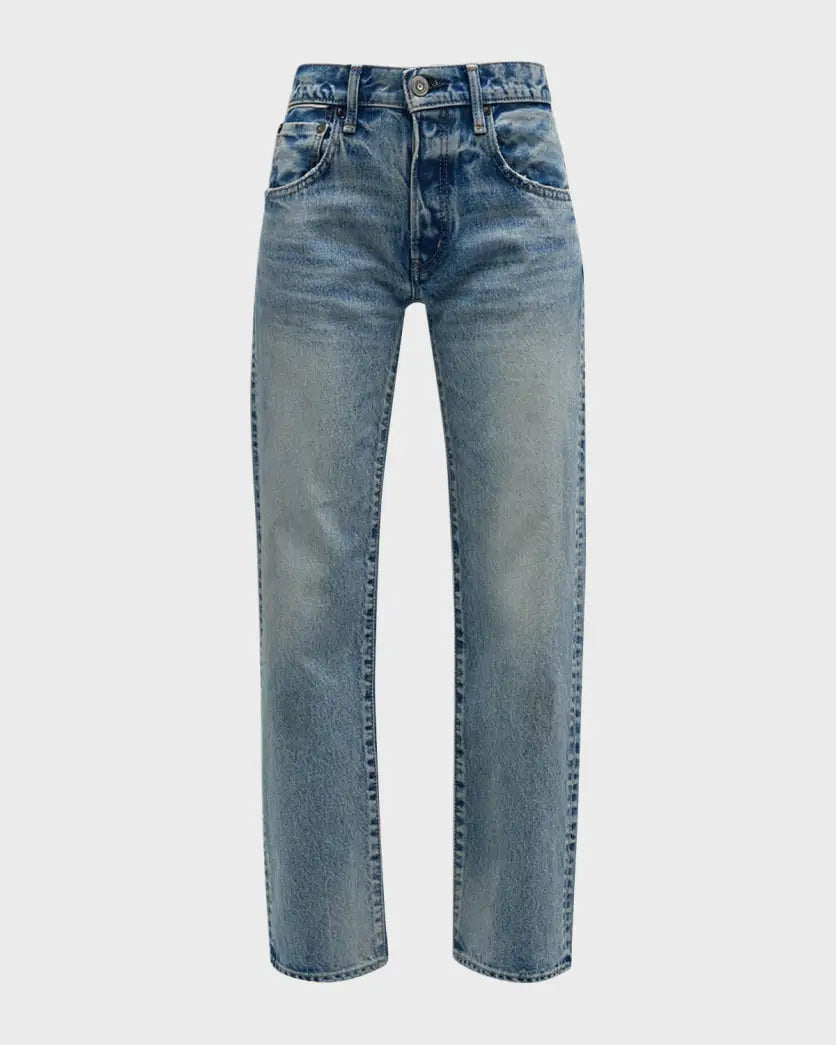 Moussy Vintage Joelton Straight Low-Rise Jeans