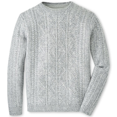 Peter Millar Callum Cable Crewneck Sweater