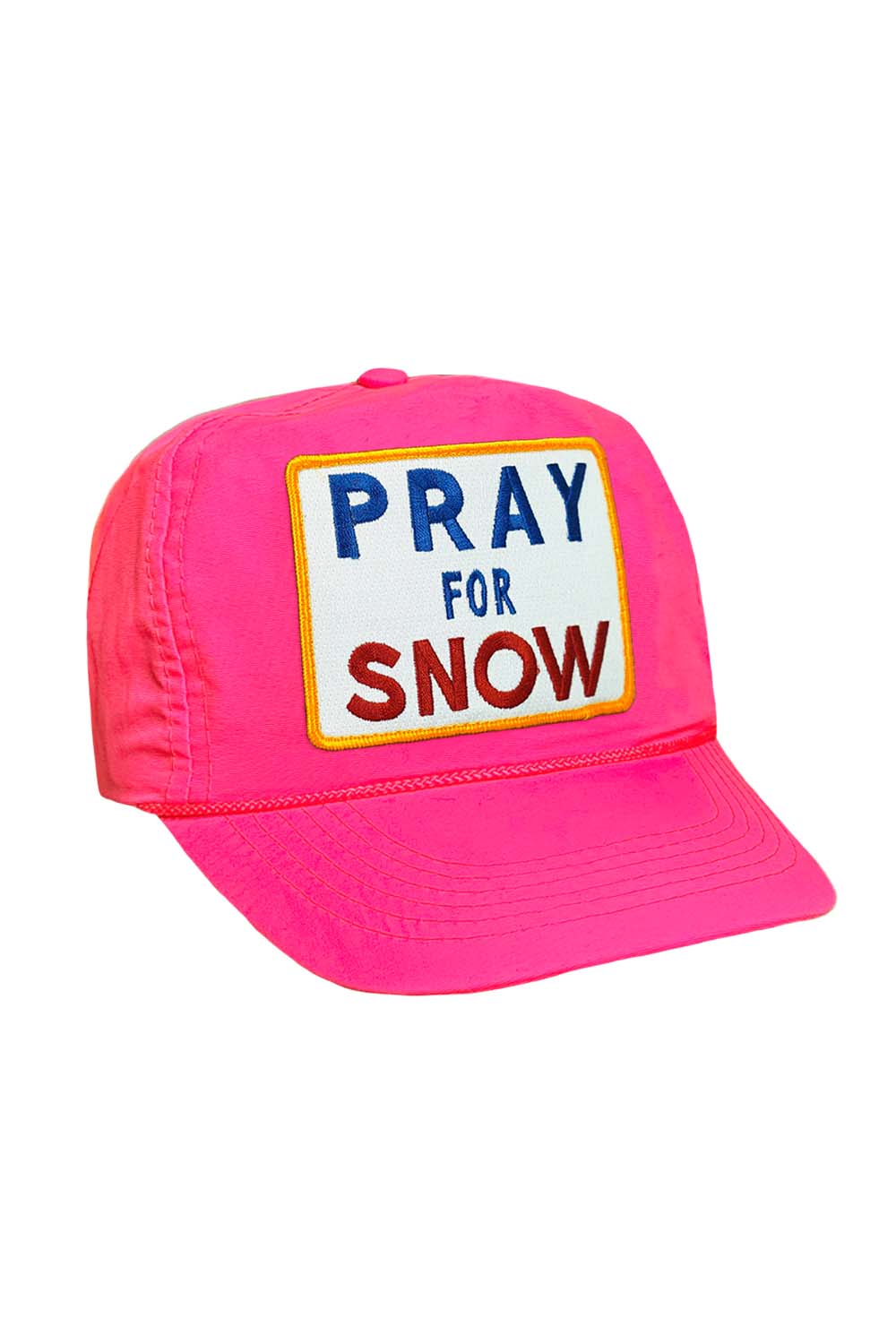 Aviator Nation Pray for Snow Vintage Low Rise Trucker Hat
