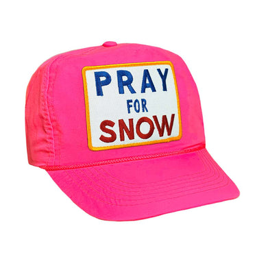 Aviator Nation Pray for Snow Vintage Low Rise Trucker Hat