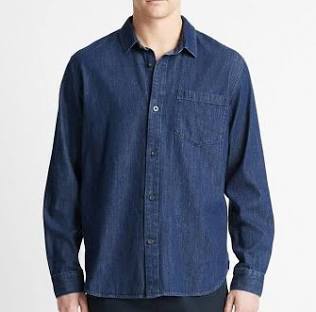 Vince Denim Long Sleeve