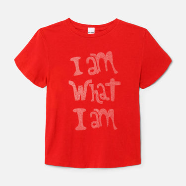 RE/DONE Classic Tee I Am What I Am