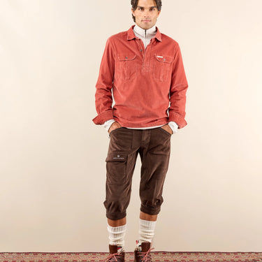 Amundsen Men Ranger Velvet Half-Zip Shirt