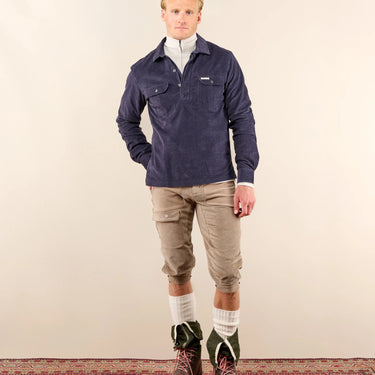 Amundsen Men Ranger Velvet Half-Zip Shirt